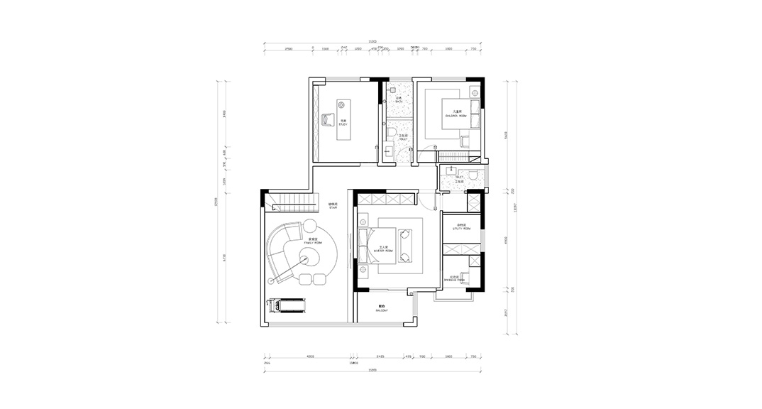 秦楼社区120㎡三室两厅户型图.jpg